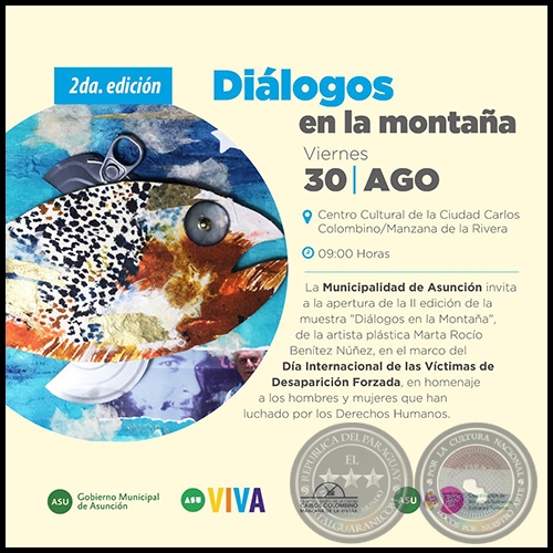 Dilogos en la montaa - 2da. Edicin - Exposicin de Marta Roco Bentez Nez - Viernes, 30 de Agosto de 2019